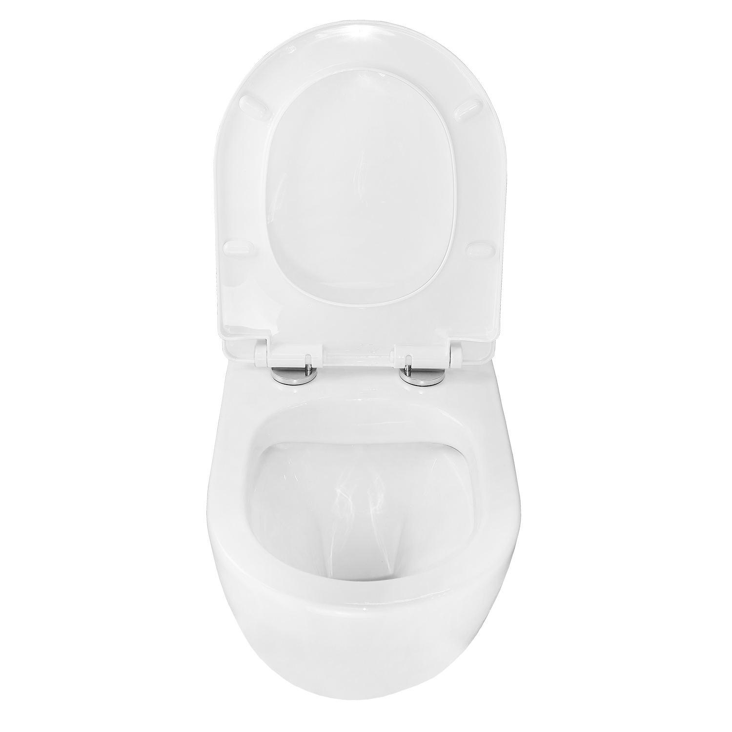 Унитаз подвесной Azario PRO 360х480х3500 безободковый, c быстросъемным ...