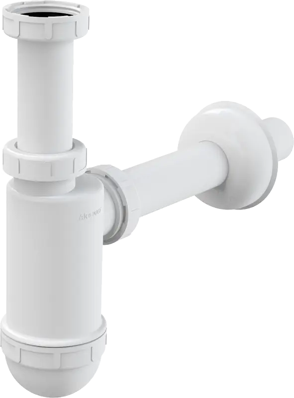 Сифон для раковины Alcadrain  32 мм c накидной гайкой 5/4" (A430)