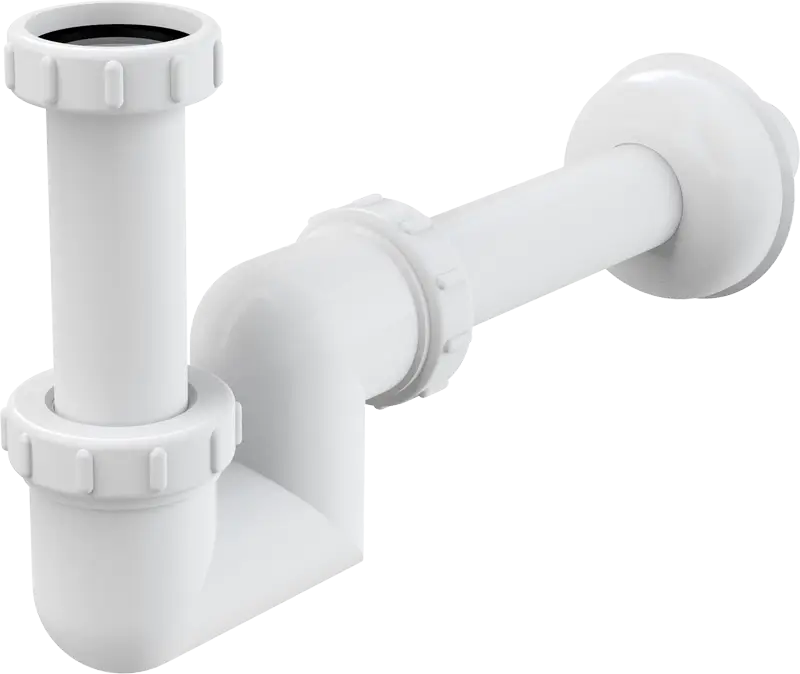 Сифон для раковины или биде Alcadrain, пластик 32 мм (A45F)