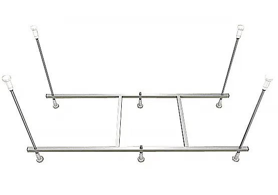 Сборный каркас к ванне AZARIO BELLA 170х80 см шпильки (AV.0023170K)