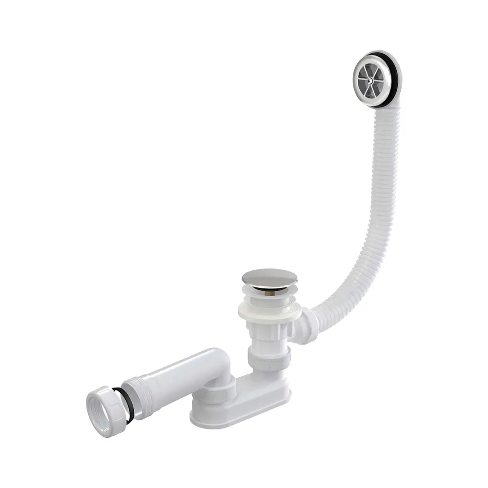 Слив-перелив Alcadrain  для ванны, click/clack, хром (AG210132160)