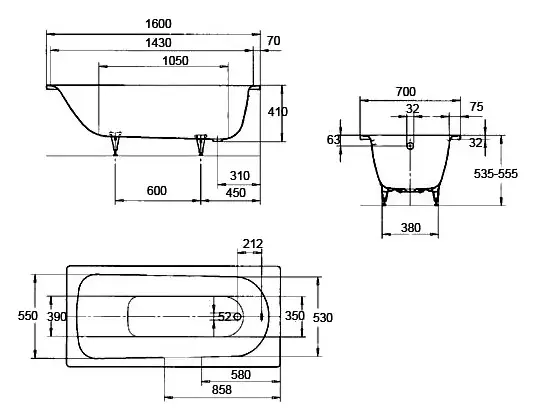 kaldewei_saniform_plus_160