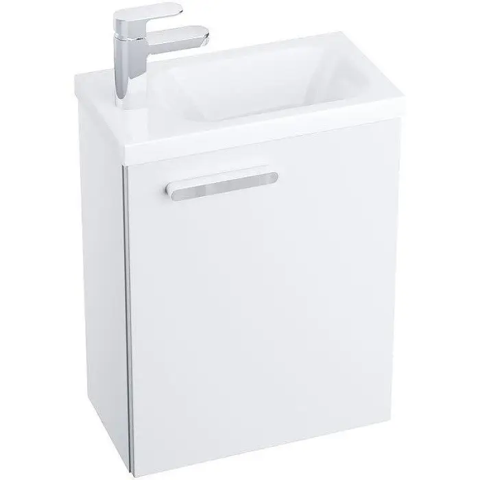 Тумба под раковину Ravak SD Chrome 40 подвесная Белая глянцевая (X000000538)