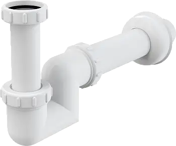 Сифон для раковины и биде Alcadrain пластик 40 мм (A45F-40)