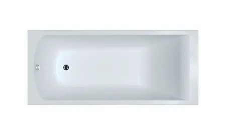 Ванна акриловая Santek Фиджи 170х75, прямоугольная белая