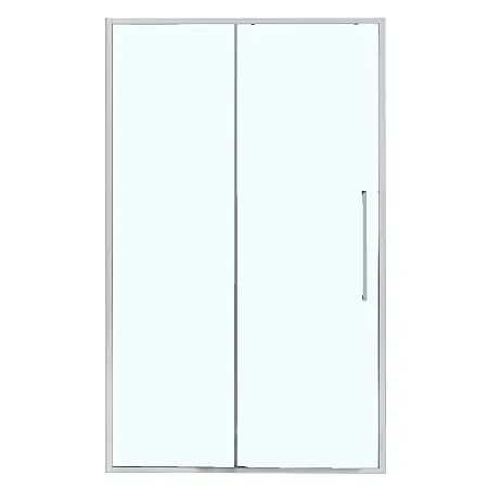Душевая дверь Azario Шанхай 1200х1950 раздвижная, прозрачное стекло 6 мм, профиль хром (AZ-Y43-120-CH-CL)
