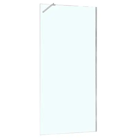 Душевая перегородка Azario Walk-in 1200х1950 прозрачное стекло 8 мм, профиль хром (AZ-251-120-CH-CL)