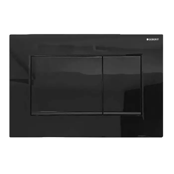 Кнопка смыва Geberit Sigma 30, двойной смыв, черный глянцевый (115.883.DW.1)