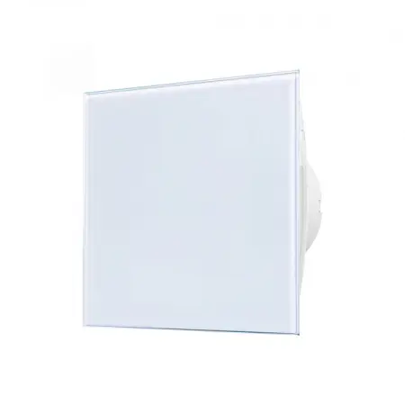 Накладка для вытяжного вентилятора BETTOSERB, белое стекло