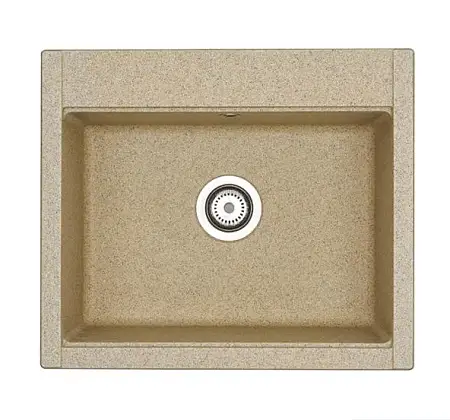 Кухонная мойка AQUATON Делия 60, цвет песочный (1A715232LD220)
