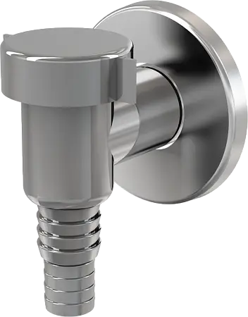 Сифон для стиральной машины Alcadrain наружный хромированный (AG210311100)