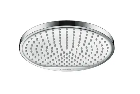 Верхний душ Hansgrohe Crometta S 240 1jet, круглый, белый/хром (26723000)