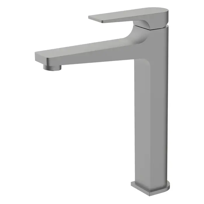 Смеситель для раковины-чаши Azario Arida высокий, керамический картридж, графит (AZ-K9054GR)