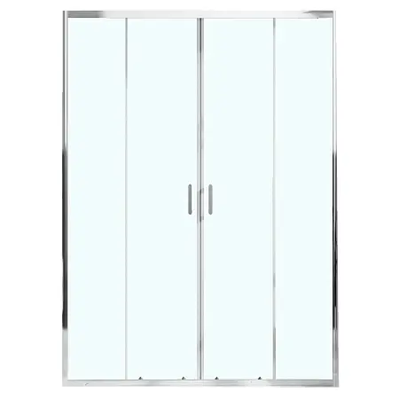 Душевая дверь Azario Токио 1700х1950, прозрачное стекло 6 мм, профиль хром (AZ-362K2-170-CH-CL)