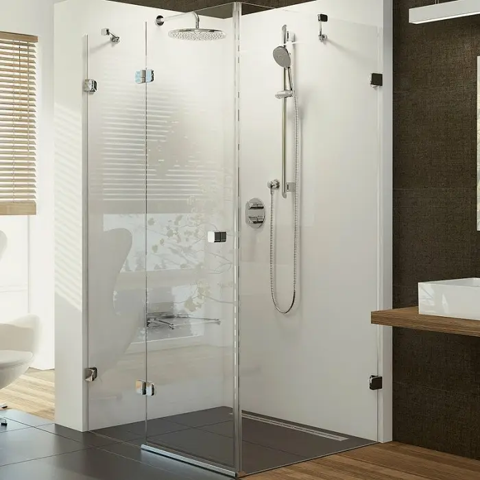 Душевой уголок Ravak Brilliant BSDPS-90/90 90х90 L стекло Transparent, профиль Хром (0UL77A00Z1)