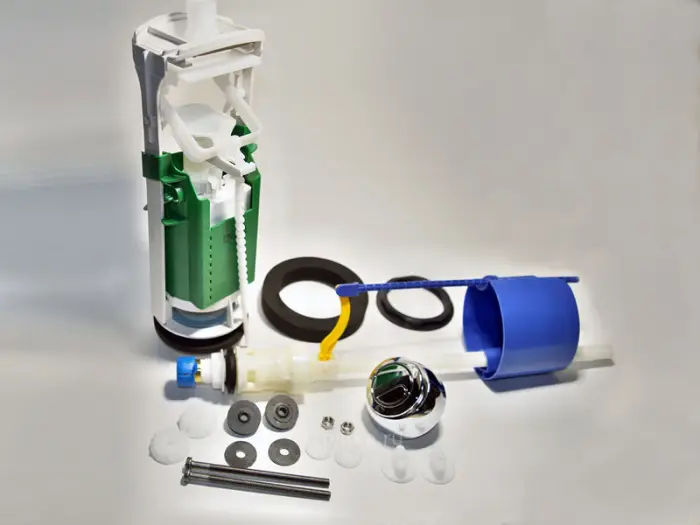 Сливная арматура для унитаза Oli ATLAS V3 двухрежимн.+ наливной клапан с нижней подводкой (CD02000122540)