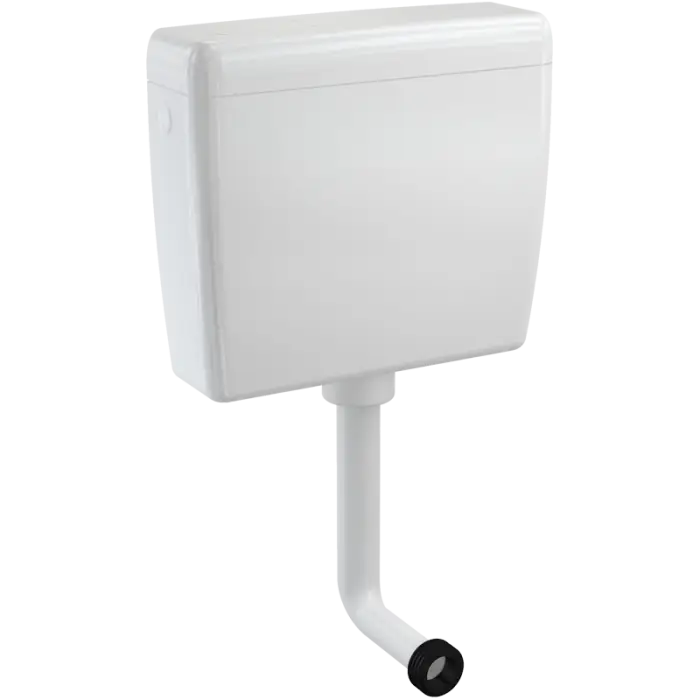 Универсальный бачок Alcaplast для унитаза ALCA UNI, Старт/Стоп, 1/2", белый (A94-1/2")