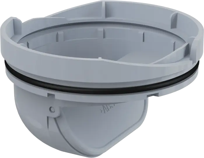 Гидрозатвор сухой Alca Plast, серый (APV0030)