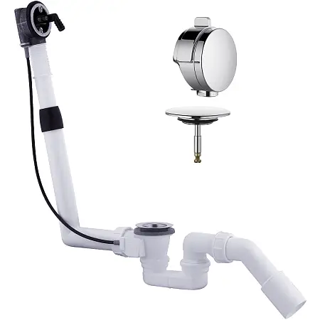 Слив-перелив KLUDI ROTEXA для ванны, хром (2120005N-00)