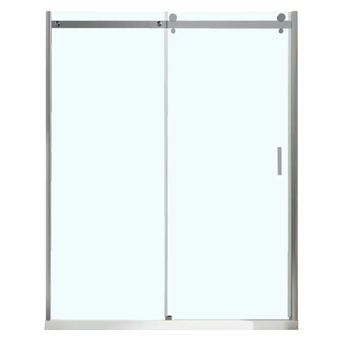 Душевая дверь Azario Берн 1500х1950, прозрачное стекло 6 мм, профиль хром (AZ-733-150-CH-CL)