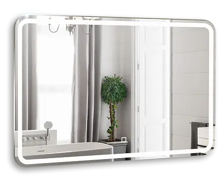 Зеркало AZARIO Давид 800х550 c подсветкой и диммером, сенсорный выключатель (LED-00002533)