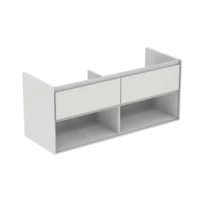 Тумба под раковину Ideal Standard CONNECT AIR 120, с открытым пространством для хранения, серый (E0829EQ)