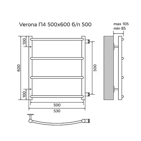 VERONA 500х600 водяной 4_схема