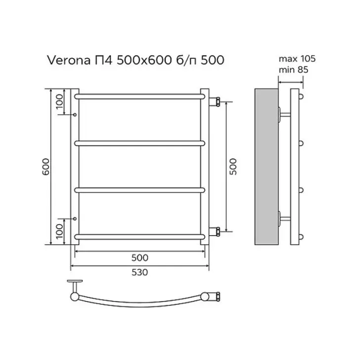 VERONA 500х600 водяной 4_схема