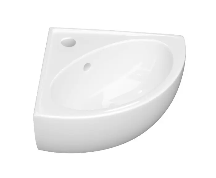 Раковина угловая Керамин Лаго 45 450х350х170 подвесная, крепление в комплекте, белый (Раковина угловая Керамин Лаго 55 555х430х120 подвесная, крепление в комплекте, белый (CS00087558))