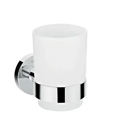 Стакан для зубных щеток Hansgrohe Logis Universal стекло, хром (41718000)