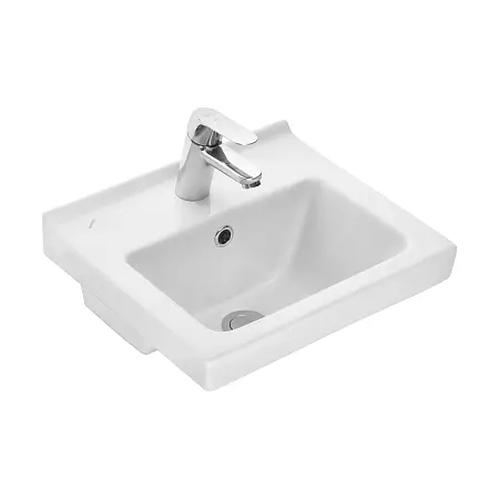 Раковина подвесная Santeri Визит-40 с переливом, белый  (1.3117.7.S00.11B.0)