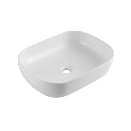 Раковина Azario 50х40х13,5 накладная, белый глянец (AZ41015)