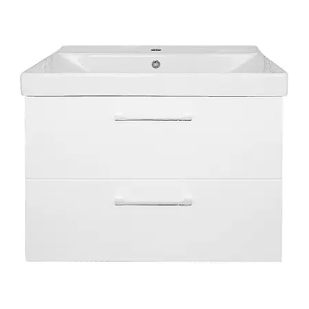 Комплект Azario Тумба Ника 70 700х475х560 подвесная, с раковиной Tempo 70, белый глянцевый (CS00092801)