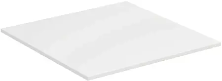 Столешница Ideal Standard Adapto 50 см без выреза, с крепежом, белый глянцевый (U8412WG)