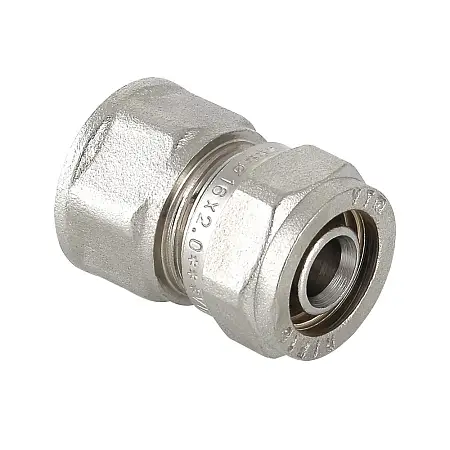 Соединитель обжимной Valtec с переходом на вн. р. 16х3/4" (VTm.302.N.001605)