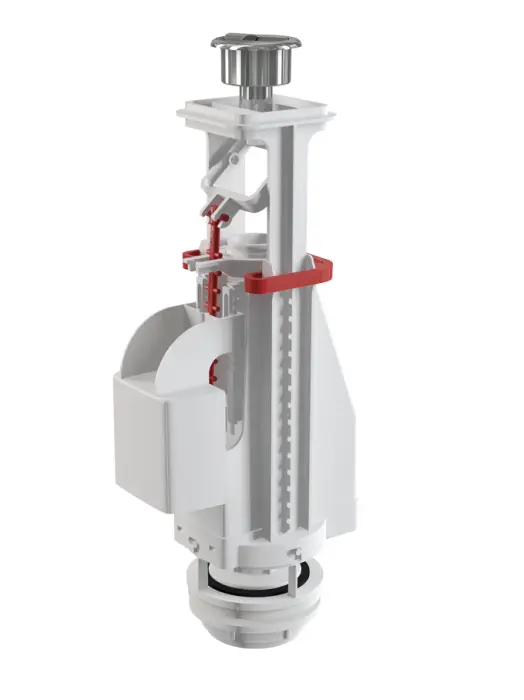 Сливная арматура Alcaplast, с двойной кнопкой, хром (A08A)