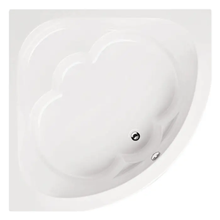 Ванна акриловая Santek Канны симметричная 150х150, белая
