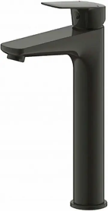 Смеситель Bravat Rhein для раковины-чаши, высокий, черный (F1429564BW-A-ENG)