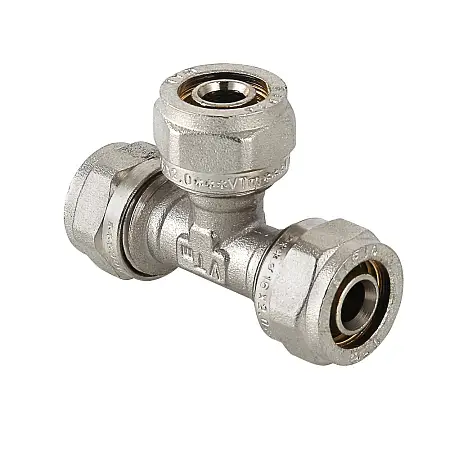 Тройник обжимной Valtec 20х16х16 (VTm.331.N.201616)