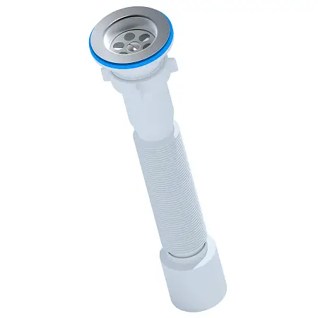 Сифон гофрированный Ани Пласт 1 1/2"*50 (350-760мм) (G105)