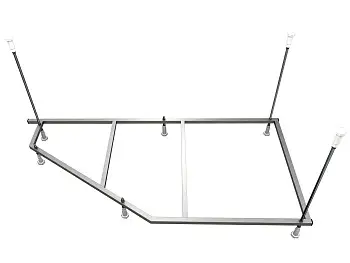 Сборный каркас к ванне AZARIO KAPRIS 150 см универсальный, шпильки (AV0001150K)