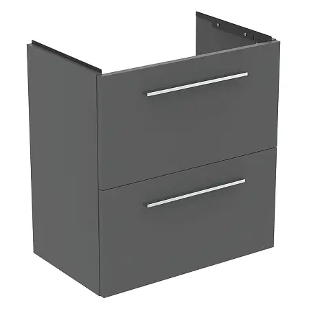 Тумба под раковину Ideal Standard Connect i.life S 600х375х630 мм, подвесная, серый матовый (T5293NG)