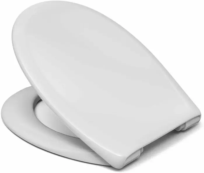 Крышка-сиденье для унитаза Haro Корадо крепление микролифт с эксцентриком, белое (532151)
