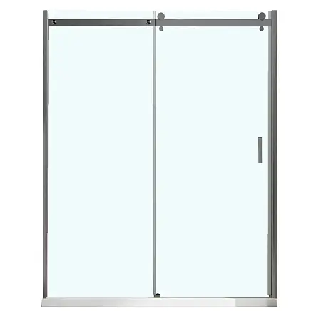 Душевая дверь Azario BERN 1500х1950, прозрачное стекло 6 мм, профиль графит матовый (AZ-733-150-MGR-CL)