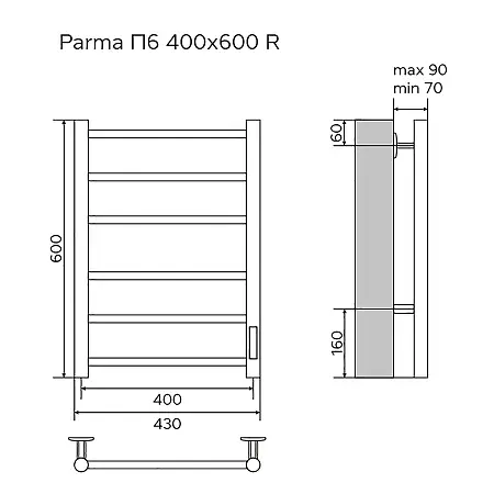 Parma П6 400х600 R