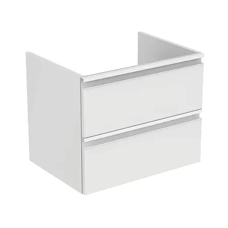Тумба под раковину Ideal Standard TESI 60, с 2-мя ящиками, с крепежом, белый (T0050WI)