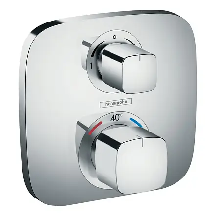 Смеситель для душа Hansgrohe Ecostat E, с термостатом, хром (15708000)