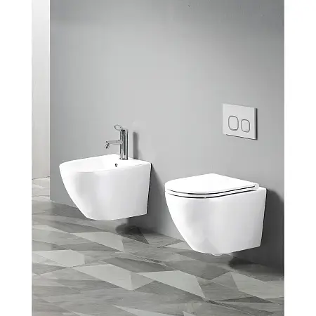 Grado AZ-0046 унитаз подвесной и биде белый