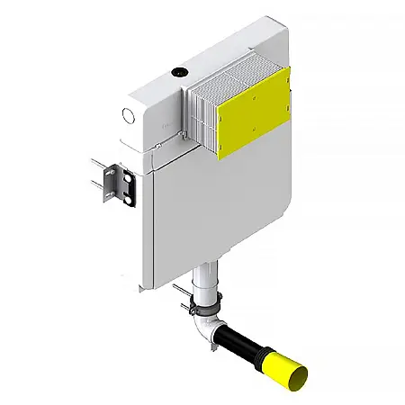 Бачок скрытого монтажа AZARIO 536х185х732 для приставного унитаза (AZ-8030-1001)