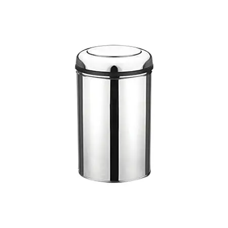 Мусорное ведро Loranto 5 л., с подвижной крышкой, хром (4513.0000S.430.05)